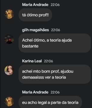 Feedback de aluno 27